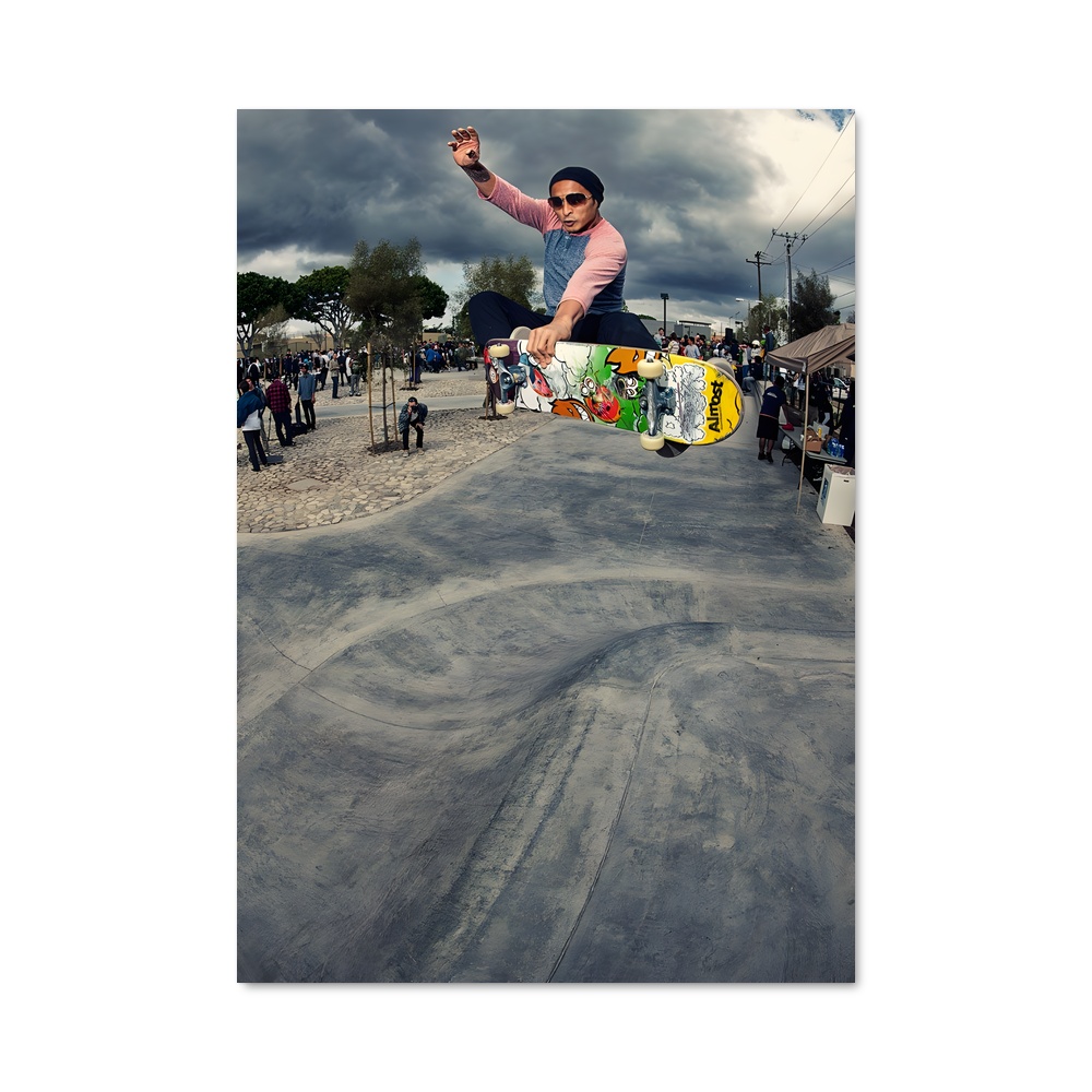 Poster Trickster de Daewon – affiche Skateboard